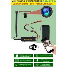 Mini Güvenlik Wifi Kamera (Bataryalı)