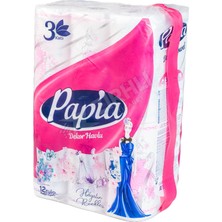 4 Adet Papia Dekor Kağıt Havlu 12'li