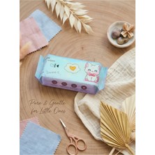 Bam Sevimli Tasarımlı Mini Cep Islak Mendil 1 Adet