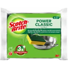 5 Adet Scotch Brite Yeşil Klasik Sünger 4'lü