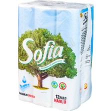 2 Adet Sofia Mutfak Kağıt Havlu 12'li