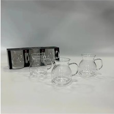 Greeneye Home 3'lü Borosilikat Keyif Bardağı 200 ml