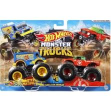 Naturion Szn1 FYJ64 Monster Trucks Güçlü Ikili 1:64 Arabalar Hnçr
