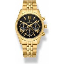 Coliseum Altın Kaplama Prestige Kadın Kol Saati (Bileklik Hediyeli)