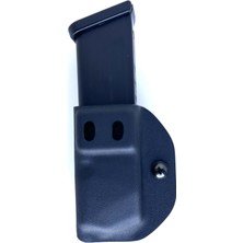 MFG Tactical Mfg Kydex Glock 17-19 Tekli Şarjör Kılıfı (Siyah)