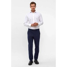 Süvari Klasik Lacivert Erkek Pantolon PN1014400470
