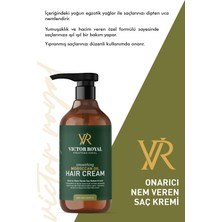Victor Royal Argan Yağlı Onarıcı Nem Veren Durulanan Saç Bakım Kremi 500 ml