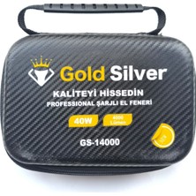 Birlik Gold Silver GS-14000 40 Watt 4000 Lümen Professınonal Şarjlı El Feneri