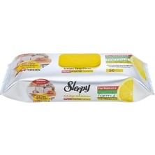 12 Adet Sleepy Mutfak Havlusu 50'li Limon 1 Adet