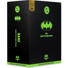 Dc Multiverse - Bane (Glow In The Dark Edition) Gold Label Mega Figür