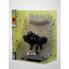 Marvel Comics - Spider-Man Black Suit (Spider-Man#1) Platinum Edition 1/6 Scale Heykel , Özel Çizgi Roman Dahil