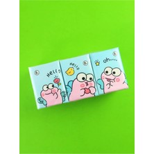 Bam Sevimli Tasarımlı 9'lu Mini Cep Mendili