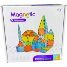 Flamex Magnetic Tiles 5.5 cm 43 Parça