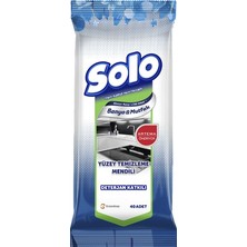 Solo Islak Temizlik Mendili 40'li Tum Yuzeyler 1 Adet