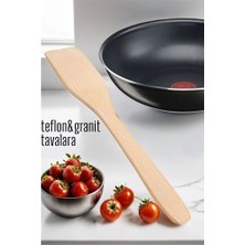 İsmiyle Al Ahşap Spatula Doğal Gürgen Ağacı