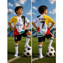Sidas Cristiano Ronaldo Özel Tasarım Çocuk Forma Takımı (Special Mix)