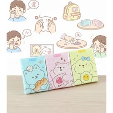 Bam Sevimli Tasarımlı 9'lu Mini Cep Mendili