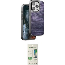 Masa Dostu Ieg™ Iphone 14 Pro Kılıf Atlas Minimal Özel Seri - Siyah 20D Premium Cam Ekran Koruyucu