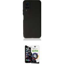 TKÇ Ieg™ Y53S Kılıf Kozmos Yansıma Özel Seri - Şeffaf Temperli Cam Ekran Koruyucu