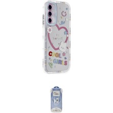 Masa Dostu Ieg™ Galaxy A15 4g Kılıf Ahenk Modern Serisi - Siyah Joko Magic 5d Cam