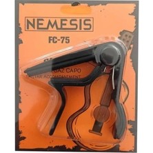 Nemesis Fc-75/gl Fc-75/gl Gitar Kelepçesi (Kapo) | Gold (Altın) Renk, Klasik ve Akustik Gitar Uyumlu, Şık Tasarım