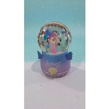 Famemus Accessory Deniz Kızı Büyükboy Püskürtmeli Kar Küresi