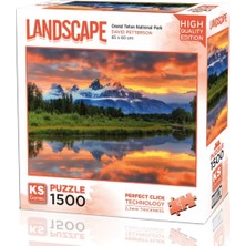 Naturion Szn1 Nessiworld Grand Teton National Park Puzzle 1500 Parça 22037 Hnçr