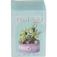 Naturion Szn1 P1256 Simülasyon Çiçek Serisi 263 Parça Block Oyuncak Hnçr