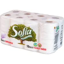 5 Adet Sofia Beyaz Tuvalet Kağıdı 16'lı
