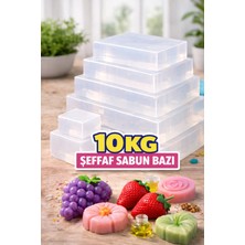 Organik Hekim Şeffaf Gliserinli Sabun Bazı On kg Kolay Erir Yüksek Nemlendirme Doğal Sabun Yapımı Premium Kalite