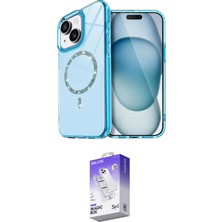 TKÇ Ieg™ Iphone 14 Kılıf Kıvılcım Form Prime - Siyah Bilvis 5in1 3D Magic Cam Ekran Koruyucu