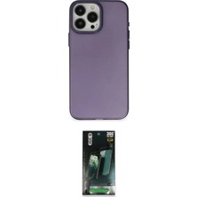 TKÇ Ieg™ Iphone 15 Pro Kılıf Ahenk Çizgi Prime - Şeffaf 360 Full Body Arka Koruyucu