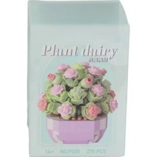 Naturion Szn1 P1251 Simülasyon Çiçek Serisi 270 Parça Block Oyuncak Hnçr