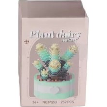 Naturion Szn1 P1253 Simülasyon Çiçek Serisi 252 Parça Block Oyuncak Hnçr