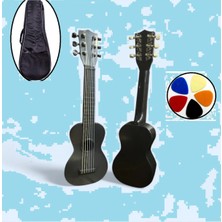 Gonzales U202-BK U202 6 Telli Çocuk Gitarı | Siyah Renk, Küçük Yaş Grubu Için Uygun, Eğitim Seviyesi