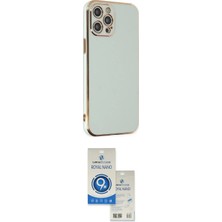 Masa Dostu Ieg™ Iphone 12 Pro Max Kılıf Yankı Serisi - Şeffaf Royal Nano Ekran Koruyucu