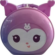 Famemus Accessory Kuromi Kilitli Kumbara Hediye ve Doğum Günü Aksesuarı Mor