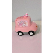 Famemus Accessory Unicorn Araba Şeklinde Şifreli Kumbara Boyutu 15 cm