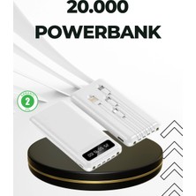 Esplendor 20.000MAH Taşınabilir Powerbank Pd Teknolojili Çift USB Çıkışlı
