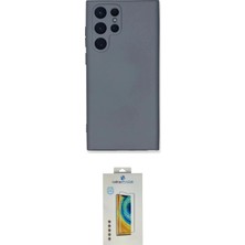 Toyigoo Ieg™ Galaxy S24 Ultra Kılıf Ahenk Serisi - Siyah Polymer Nano Ekran Koruyucu