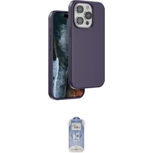 TKÇ  iPhone 15 Pro Kılıf Kıvılcım Çizgi Serisi - Siyah Joko Magic 5d Cam