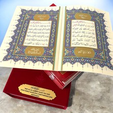 Byural 30 Cüz Hatmi Şerif | Kuran-I Kerim Seti Hediyelik | Özel Taşıma Çantalı | Rahle Boy