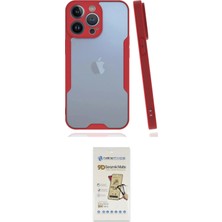 TKÇ Ieg™ Iphone 14 Pro Kılıf Atlas Asil Serisi - Siyah Mat Seramik Nano Ekran Koruyucu