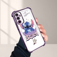 HONTINGA Samsung Galaxy M23 5g ile Uyumlu Şeffaf Kılıfı Düşüme Önleyici Basitlik Anti Düşme Kamera Korumali Stitch Desen Yumuşak Silikon Telefon Kılıfı Kadın ve Erkek Için Uygundur K3-0161