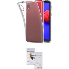 Masa Dostu Ieg™ Galaxy A01 Core Kılıf Zirve Doku - Siyah Seramik Nano Ekran Koruyucu