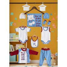 Gürcan Bebe Yeni Dğan Unisex Bebek On Parça Hastane Çıkış