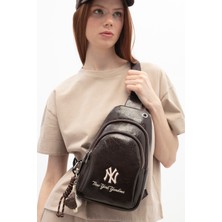 New York Yankees Kadın Vücut Çantası Beyaz MLB033