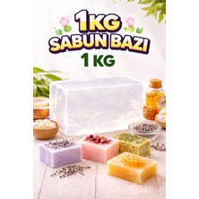 Organik Hekim Şeffaf Gliserinli Sabun Bazı 1 kg Kolay Erir Yüksek Nemlendirme Doğal Sabun Yapımı Premium Kalite