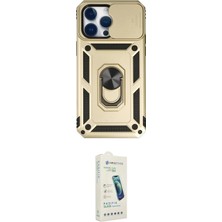 Toyigoo Ieg™ Iphone 14 Pro Kılıf Ahenk Klasik - Şeffaf Pasifik Cam Ekran Koruyucu