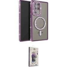 TKÇ Ieg™ Galaxy S25 Ultra Kılıf Zirve Doku Prime - Siyah Bilvis 3D Cam Ekran Koruyucu